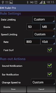 Bandwidth ruler Pro Screen 3