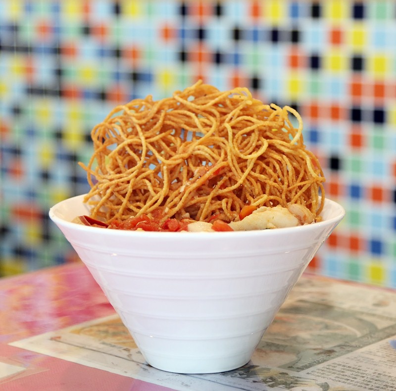 杯子田 海鮮辣味湯麵也太讚了吧！