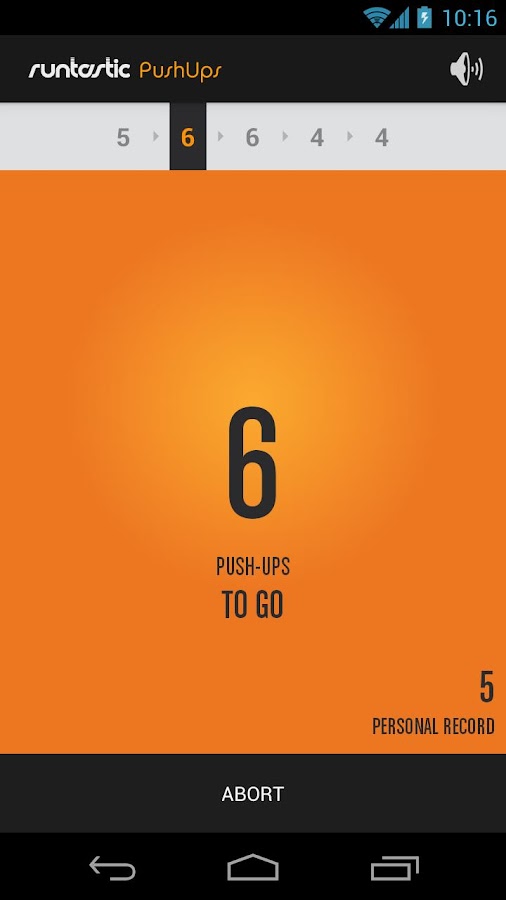    Runtastic Push-Ups Workout PRO- screenshot  