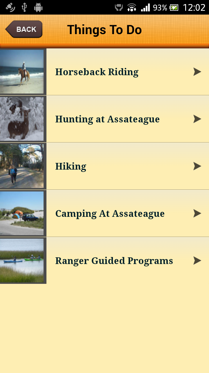 Assateague National Park Screen 3