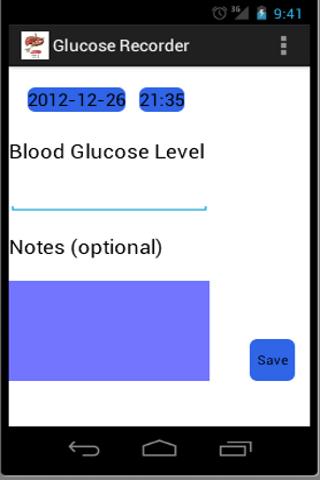 Glucose Recorder