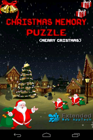 Christmas Memory Puzzle