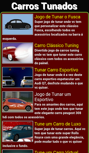 【免費休閒App】Jogos de carros tunados-APP點子