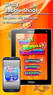 【免費休閒App】Crazy Bubble Shooter-APP點子