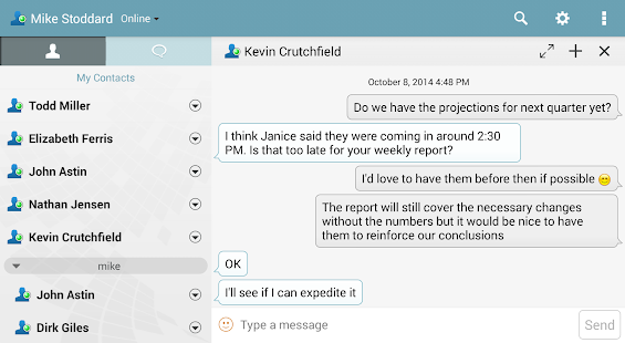 Novell Messenger Screenshots 6