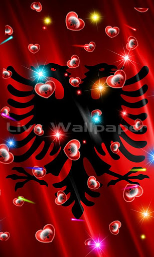 免費下載個人化APP|Albania Flag Heart app開箱文|APP開箱王