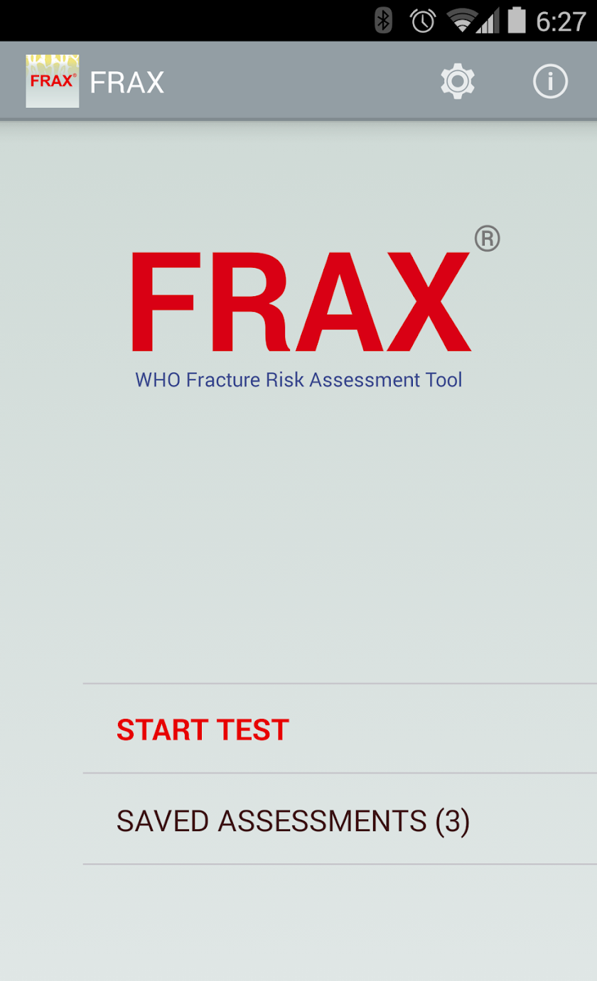FRAX Screen 1