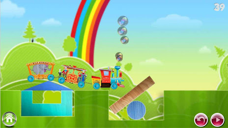 Circus Train educational game poster 12