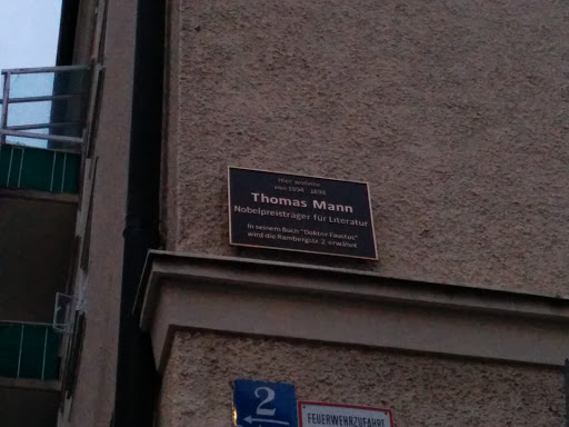 Thomas-Mann-Gedenktafel