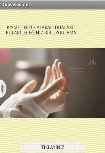 DUA VE KISMET