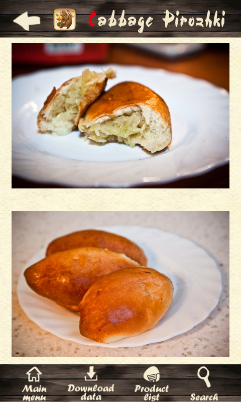 Russian cuisine recipes Screen 3