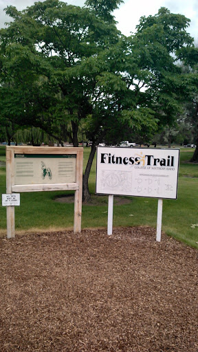 CSI Fitness Trail Start Sign