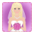 wedding dress up games mobile app icon