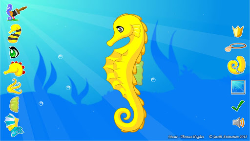 Elegant Seahorse - Dress Up