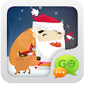 GO SMS Pro Santa Super Theme Apk