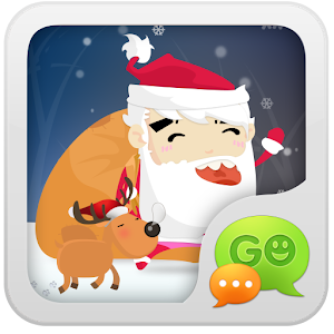 GO SMS Pro Santa Super Theme 1.0