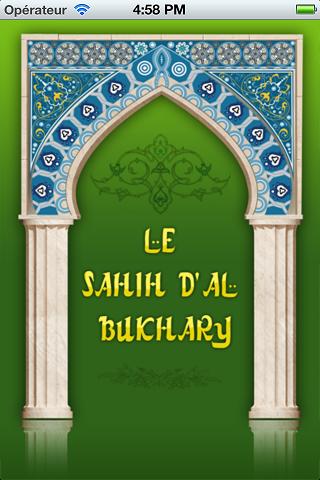 Android application Le Sahih d'Al-Bukhary français screenshort