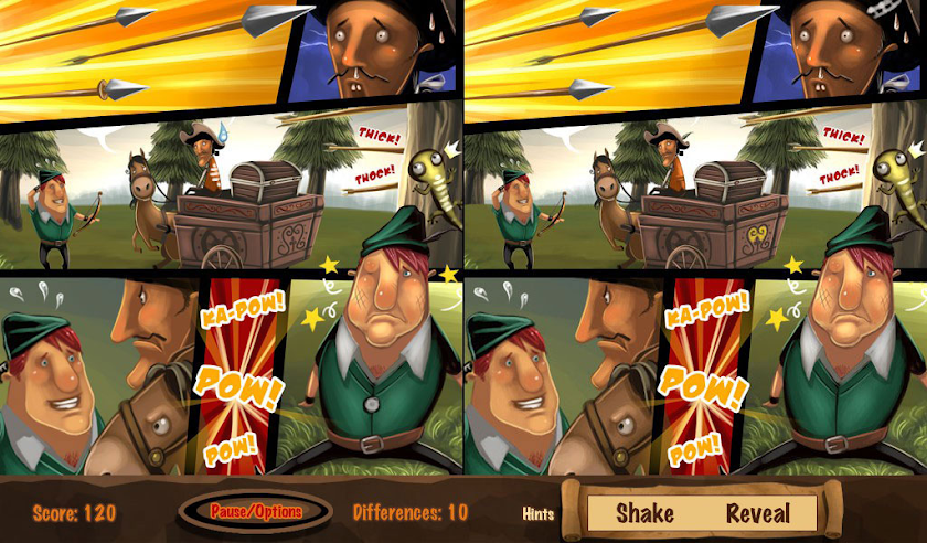 Robin Hood Difference Screen 2