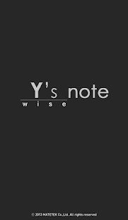 Y'sNote WiseNote