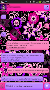 How to get GO SMS - Frilly Flowers 1.1 unlimited apk for bluestacks