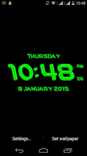 Lastest 3D Clock Live Wallpaper APK for Android
