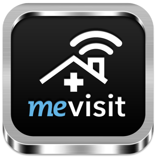 meVisit LOGO-APP點子