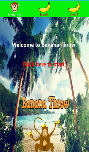 Banana Throwing Game