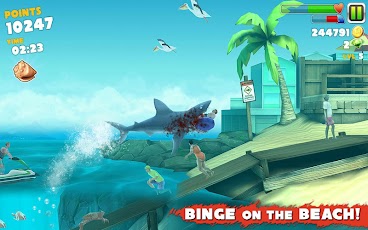  Hungry Shark Evolution 1.5.1 apk +data [Mod/Unlimited Money & Diamond]