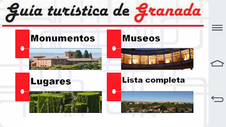 Granada tourist guide poster 15