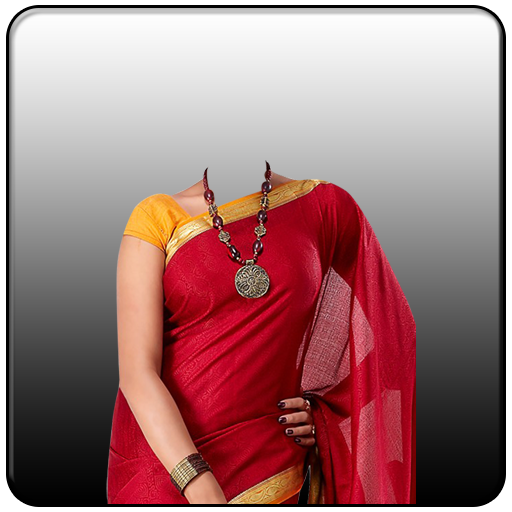 Indian Woman Saree LOGO-APP點子