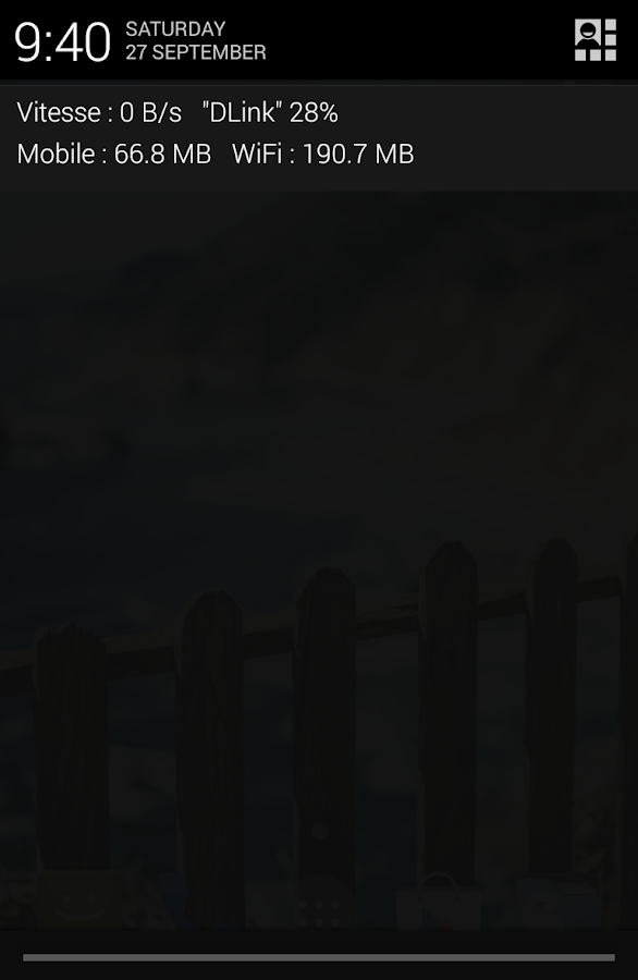   Internet Speed Meter Lite – Capture d'écran 