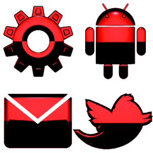 GO Launcher Theme A-RED logo