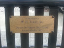 W.H. Terry, Sr. Memorial Bench 