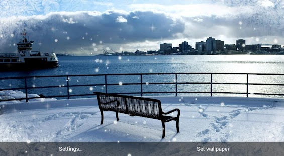 Winter Scenery LWP Screenshots 17