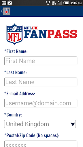 NFL UK Fan Pass