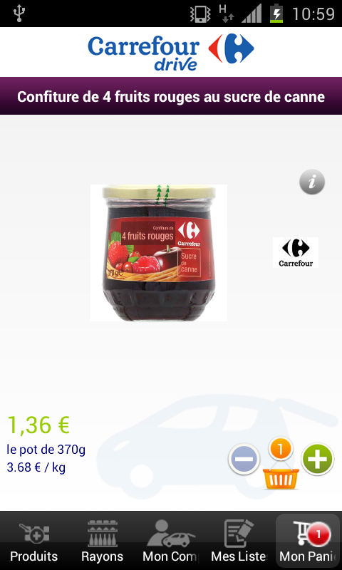Carrefour Drive Screen 3