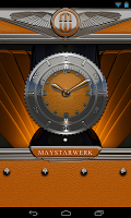 Clock Widget Orange Elephant APK Screenshot #3