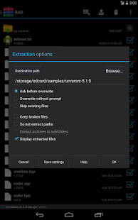 RAR for Android - screenshot thumbnail