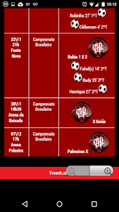 Tudo Futebol - Atlético-PR Screenshots 1
