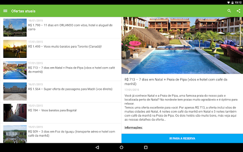 Pacote de viagens baratas vôos Screenshots 3
