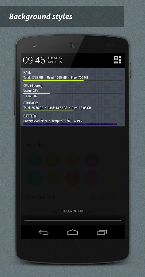   NotiSysinfo Pro – Capture d'écran 