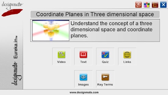 Coordinate Planes in 3D space Screenshots 0
