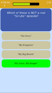 Trivia for Scrubs - Fan Quiz Screenshots 9