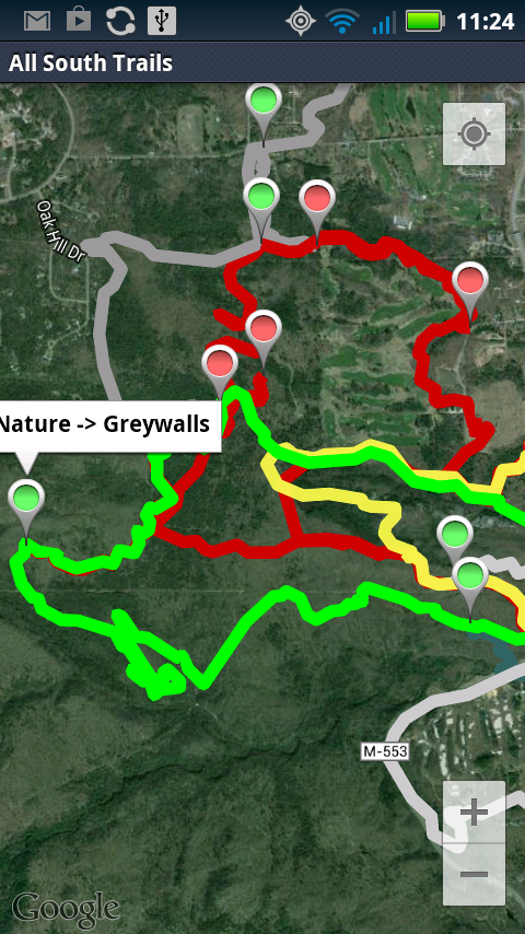 Marquette Trails Screen 1
