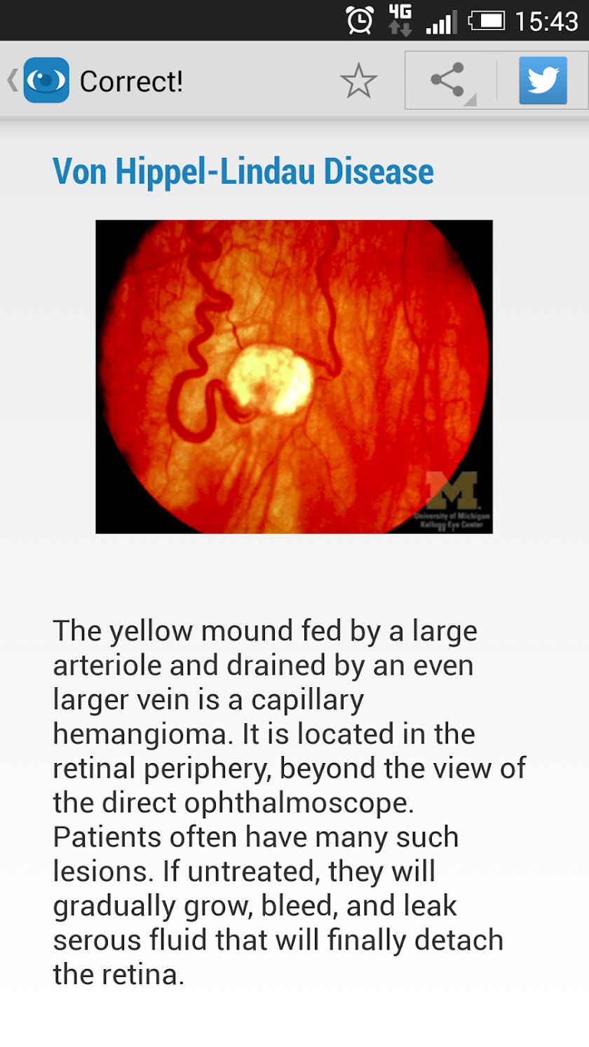 Ophthalmology Training Screen 2