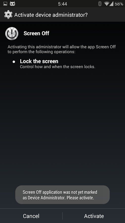 Screen Off Android Apps on Google Play