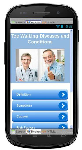 Toe Walking Disease Symptoms