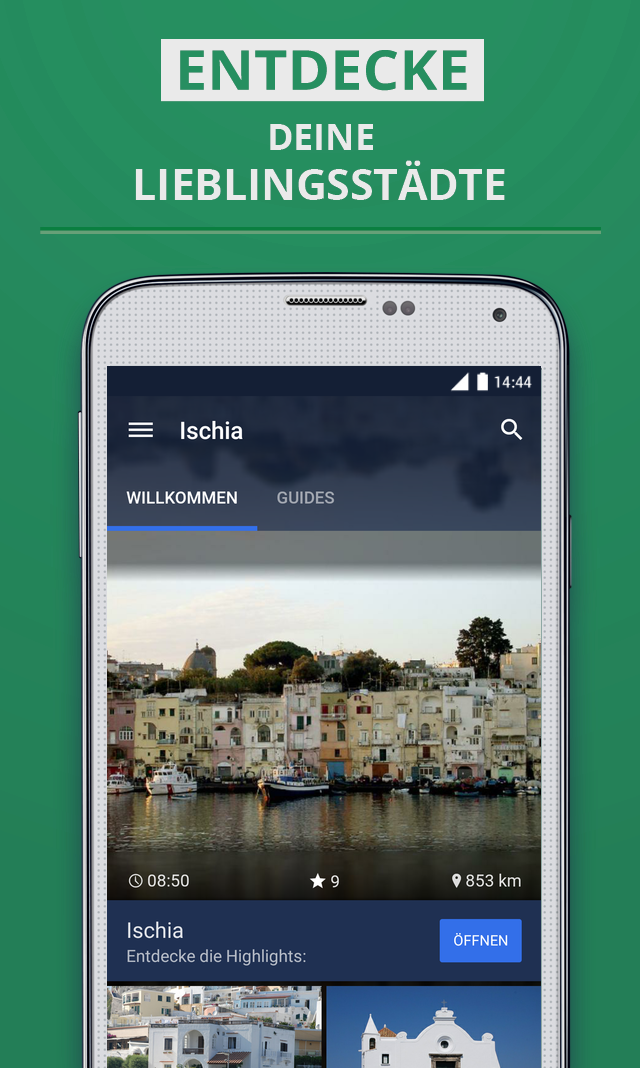 Ischia Premium Guide Screen 1