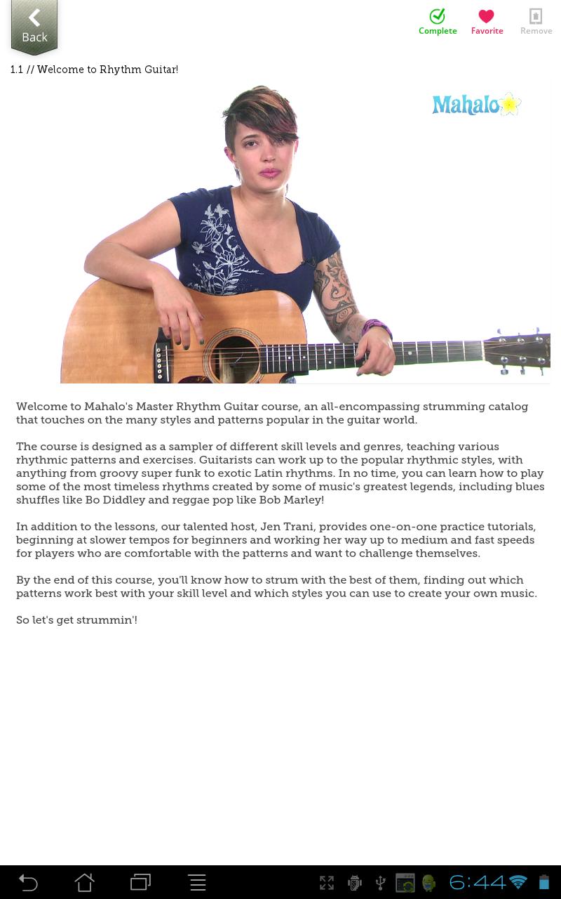 Master Rhythm Guitar Screen 2