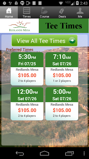 Redlands Mesa Golf Tee Times